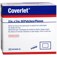 Bsn Coverlet 2 x3 Fabric Patches, Box of 50