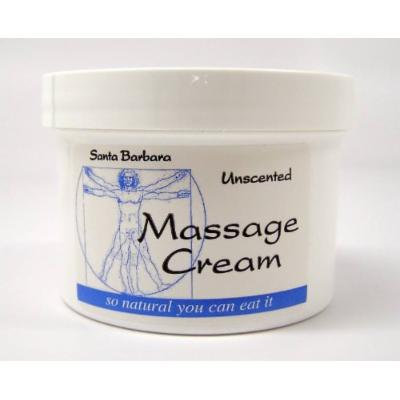 Real Bodywork Santa Barbara Massage Cream - Unscented 32 Ounce Jar