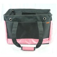 Prefer Pets 818PK Pink-Gray Pet Tote Carrier