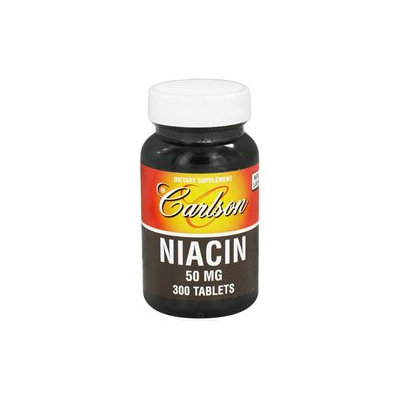 Carlson Labs - Niacin 50 mg. - 300 Tablets