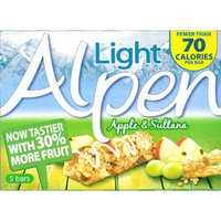 Alpen Light Sultana and Apple Cereal Bar 5 Pack 105g