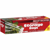 Placeholder Smart Shopper Quart Size Storage Bags