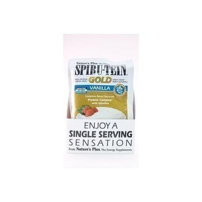 Spiru-Tein (Spirutein) GOLD Chia Rice & Pea Packets- Vanilla Nature's Plus 8 ct Packet