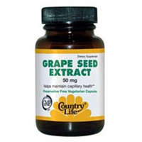 Country Life Grape Seed Extract 50 Mg 24 Caps
