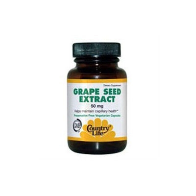 Country Life Grape Seed Extract 50 Mg 24 Caps