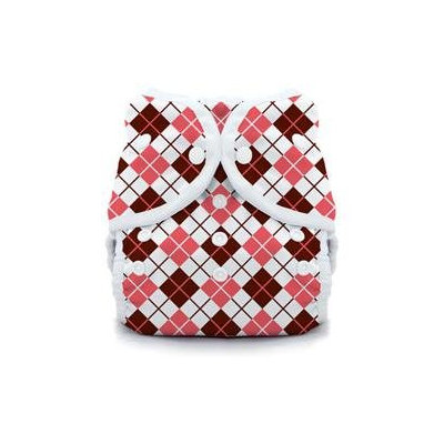 Thirsties Duo Wrap w/ Snaps - Size One - Scottish Rose