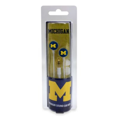 AudioSpice Michigan Wolverines Ignition Earbuds