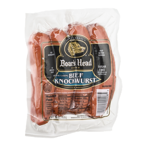 Boar's Head Beef Knockwurst 4 CT Reviews 2019