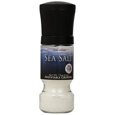 Dean Jacob's Dean Jacobs Sea Salt Gripper Grinder Mill, 7.5-Ounce (Pack of 6)