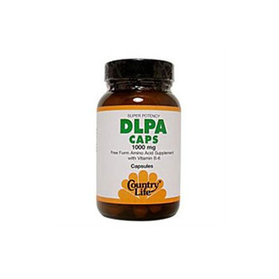 Dl Phenylanine 1000Mg 30 Cap by Country Life Vitamins (1 Each)