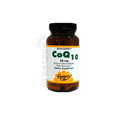 Country Life Vitamins Country Life CoQ10 - 30 mg - 90 Softgels