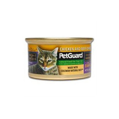 Petguard Canned Cat Food Chicken And Beef Dinner Chicken And Beef