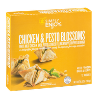 Simply Enjoy Chicken & Pesto Blossoms