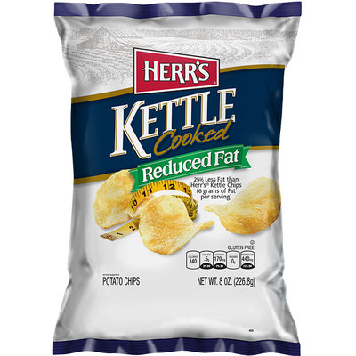 Herr's® Kettle Cooked Potato Chips Reduced Fat