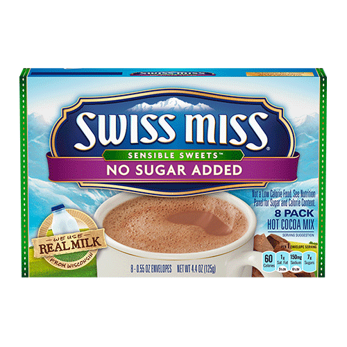 Swiss Miss No Sugar Added Hot Cocoa Mix