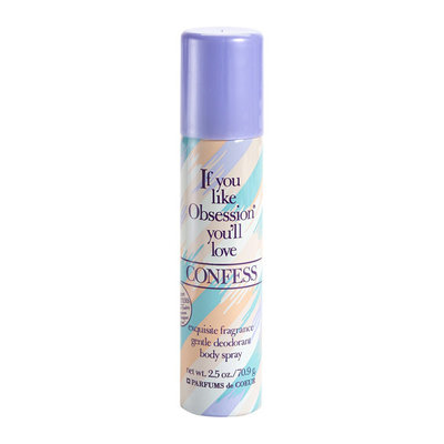 Designer Imposters Confess Fragrance Deodorant Body Spray