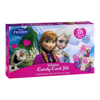 Frankford Disney Frozen Valentine Candy Card Kit - 28 CT