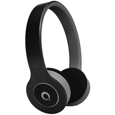 Club Electronics QFX Stereo Headphones w Mic Black