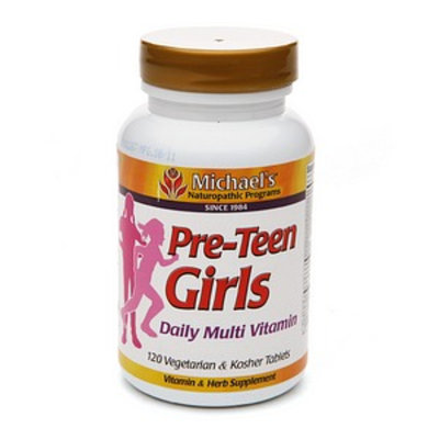 Michael's Naturopathic Programs Pre-Teen Girls Daily Multi Vitamin