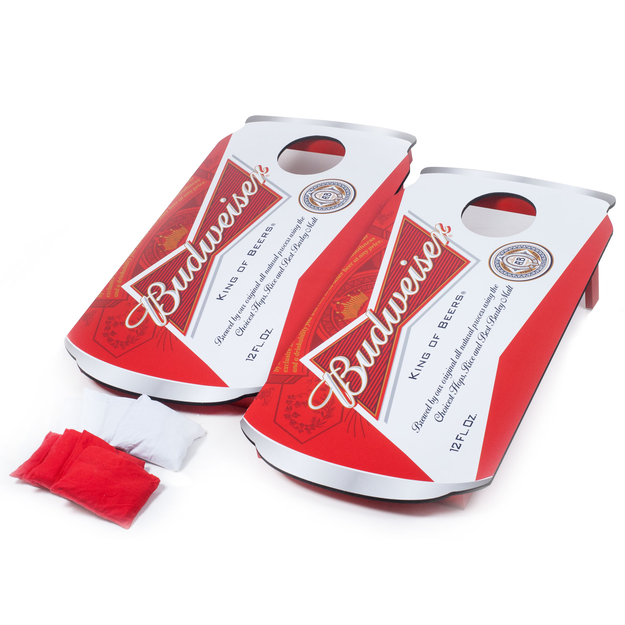 Trademark Global Games Trademark Games Budweiser Can Cornhole Set