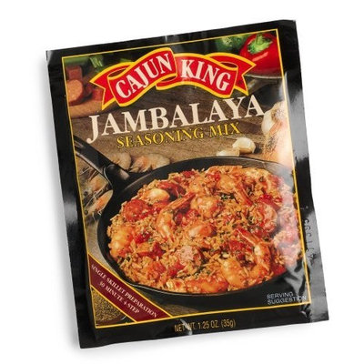 Cajun King Jambalaya Seasoning Mix, 1.25-Ounce Packages (Pack of 24)