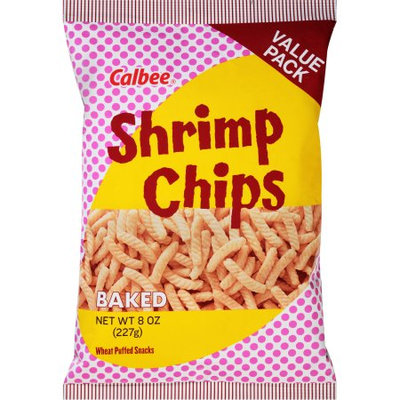 Compleats Calbee Shrimp Chips Wheat Puffed Snacks, 8 oz