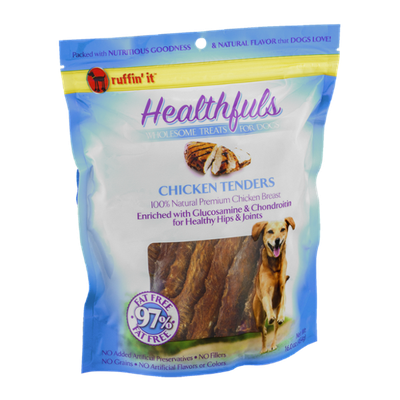 Ruffin' It Healthfuls Wholesome Treats for Dogs Chicken Tenders