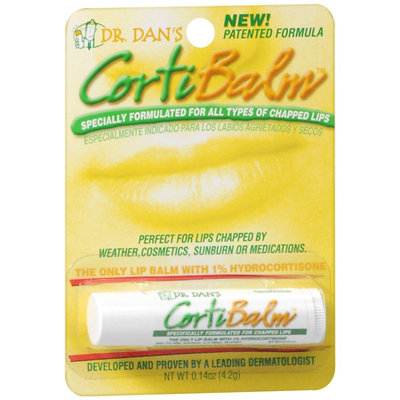 Dr. Dan's - CortiBalm Lip Balm with 1 Hydrocortisone - 0.14 oz.