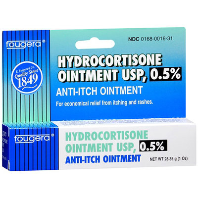 Hydrocortisone 0.5 % Anti-Itch Ointment OTC by Fougera - 1 oz