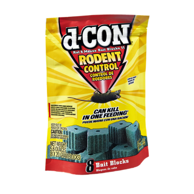 D-Con Rait & Mouse Bait Blocks II Rodent Control - 8 CT