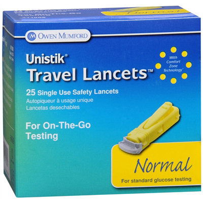 Owen Mumford Unistik 3 Normal Safety Lancets