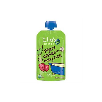 Ella's Kitchen Organic Baby Food Pouch - Pears Apples Baby Rice (7