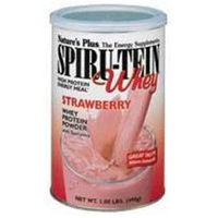 Nature's Plus Spiru-Tein Whey Shake Strawberry - 1.08 lbs