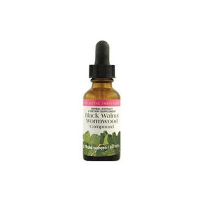 Eclectic Institute Inc Black Walnut - Wormwood 2 Oz With Alcohol