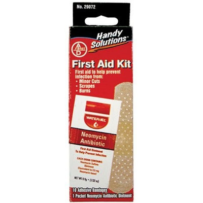 Handy Solutions First Aid Kit/antibiotic Ointment & Bandages, 11 pc Packages (Pack of 24)