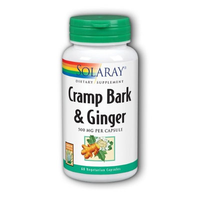 Cramp Bark & Ginger Solaray 60 VCaps