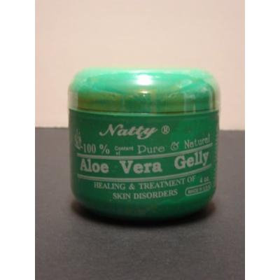 Natty 100% Aloe Vera Gelly 4oz