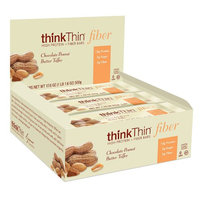 thinkThin Chocolate Peanut Butter Toffee High Protein & Fiber Bars