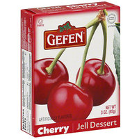 Gefen : Cherry 3 oz Jell Dessert