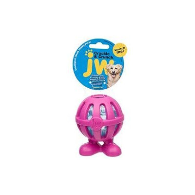 JW Pet Company Crackle Heads Cuz Dog Toy Medium