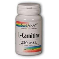 Solaray L-Carnitine 250 MG - 30 Capsules - Carnitine