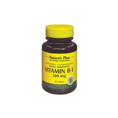 Nature's Plus Vitamin B-1 300 MG - 90 Tablets - Vitamin B-1