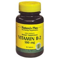 Nature's Plus B-2 100 MG - 90 Tablets - Vitamin B-2