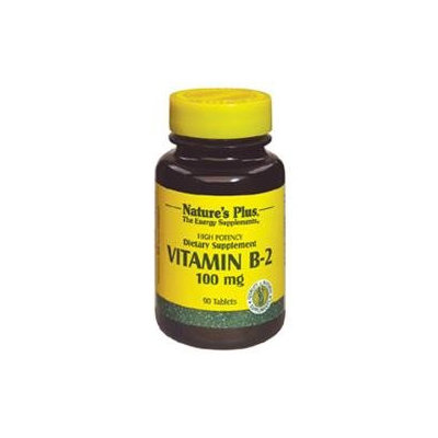 Nature's Plus B-2 100 MG - 90 Tablets - Vitamin B-2