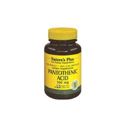 Nature's Plus Pantothenic Acid 500 MG - 60 Capsules - Pantethine