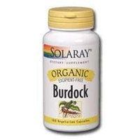 Solaray Organic Burdock - 100 Vegetarian Capsules
