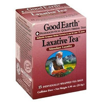 Good Earth Tea Laxative 15 Bag (Pack of 6)