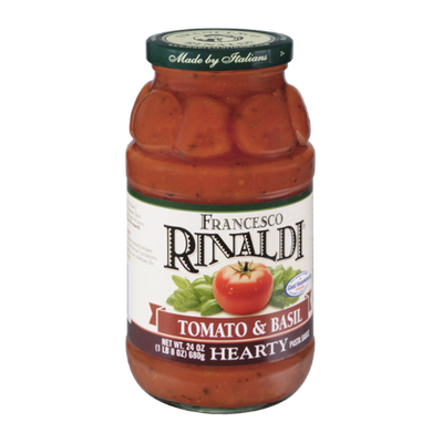 Francesco Rinaldi Tomato & Basil Hearty Pasta Sauce