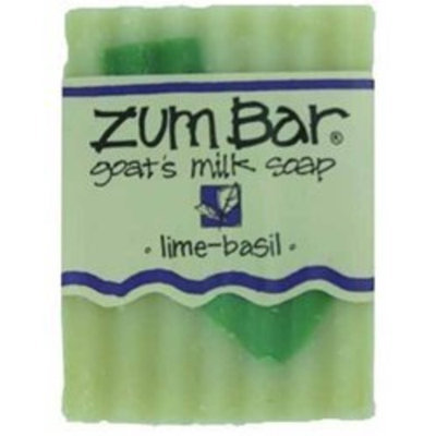 Indigo Wild - Zum Lime-Basil All Natural Goat Milk Soap - 1 Bar 3 oz