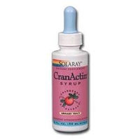 Solaray - CranActin Syrup Natural Cranberry Flavor - 2 oz.